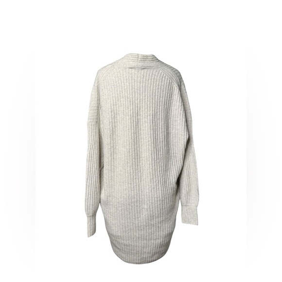 FRENCH CONNECTION | Oversized Babysoft Button Front Long Sleeve Sweater Dress - Picture 7 of 11